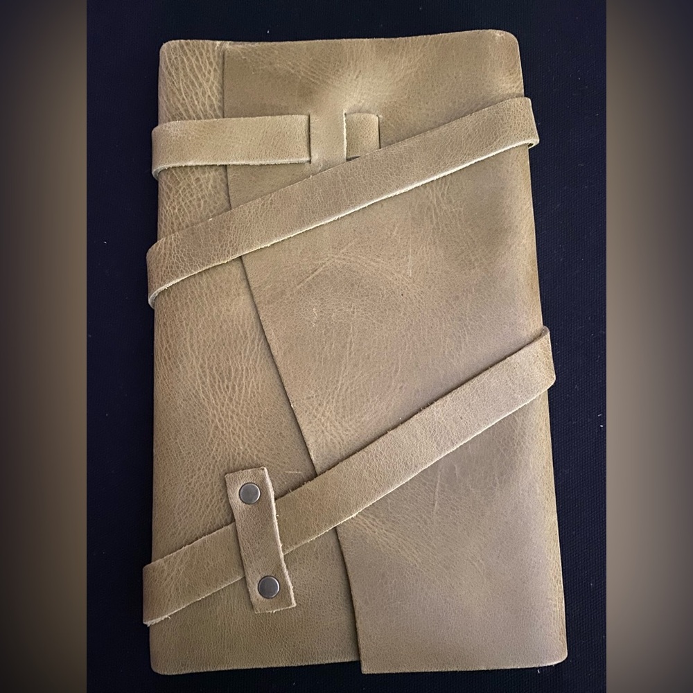Portland Leather Goods Large Wrap Leather Journal - Anjou.